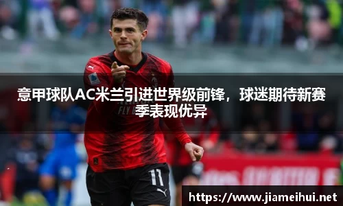 意甲球队AC米兰引进世界级前锋，球迷期待新赛季表现优异